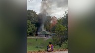 Smoke rises above Trinity Bellwoods park after blaze in washroom: Toronto Fire