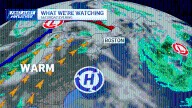 Nor’easter moves out, warmup coming this weekend in Mass.