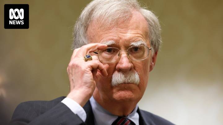 Former Trump national security adviser John Bolton indicted