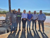 Alcaldesa Yesica Sifuentes Zamora supervisa avances en obras de Castaños