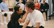 Lea Michele & Broadway’s ‘Chess’ Cast Take Fans Inside the Rehearsal Room Ahead of First Performances Next Week | Aaron Tveit, Broadway, Chess, Lea Michele, Nicholas Christopher | Celebrity News and G