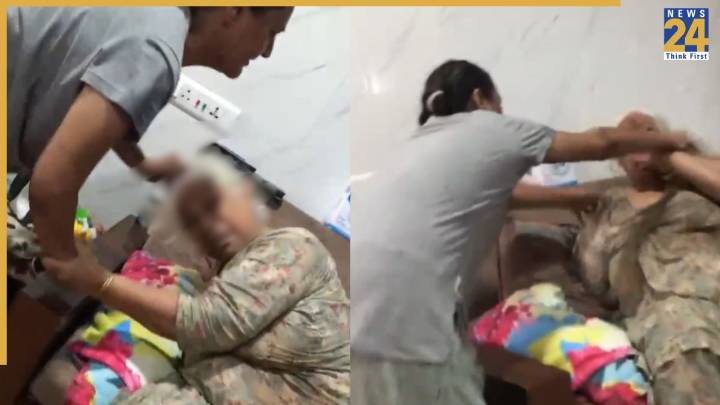 Punjab – Woman beats, slaps elderly mother-in-law, pulls her hair; son records assault on phone