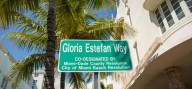 Miami Beach rinde homenaje a la cantante Gloria Estefan al nombrar una calle en su honor