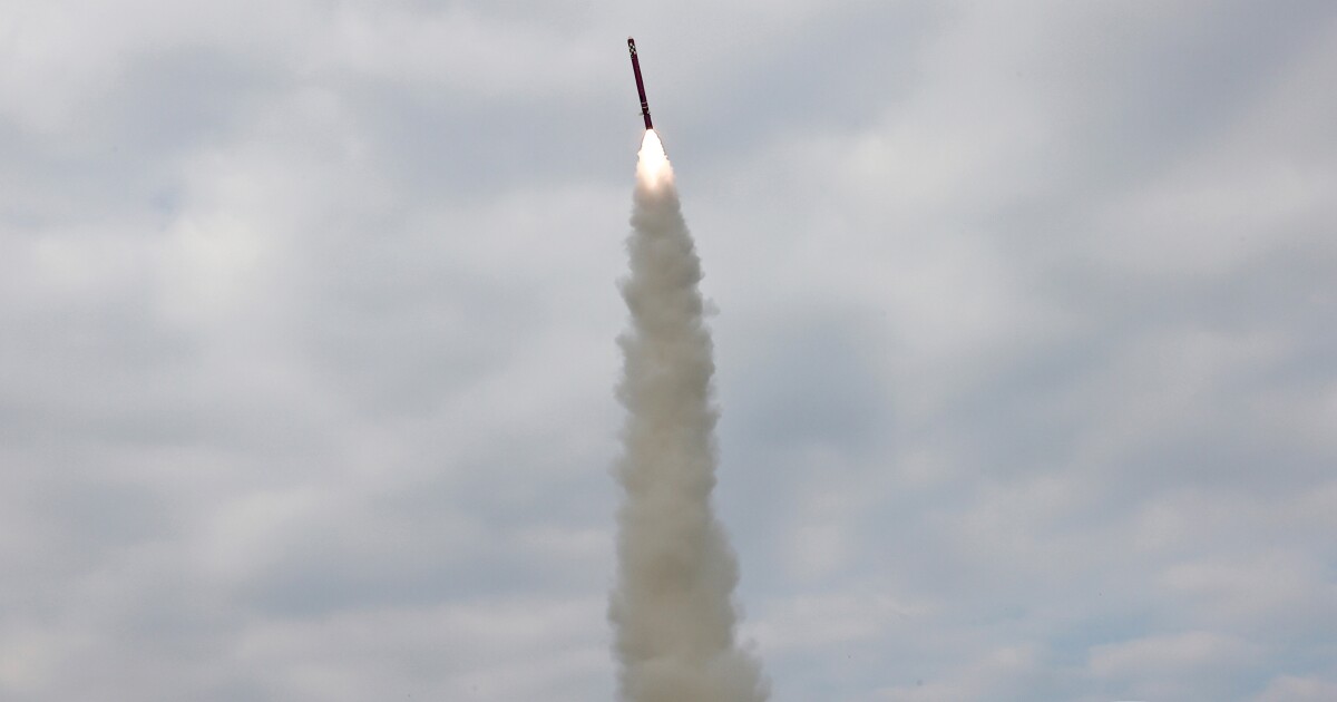 North Korea touts missile tests as Trump visits South Korea