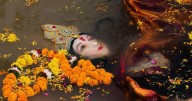 Hindu festival photos are about fire and water, good and evil 