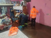Deslave de cerro invade viviendas en Ciudad Altamirano