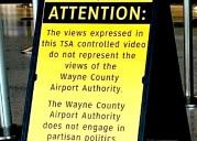 Deadline Detroit | Wayne County Pushes Back, Asks TSA to Stop Running Kristi Noem's Political TSA Message At Detroit Metro Airport