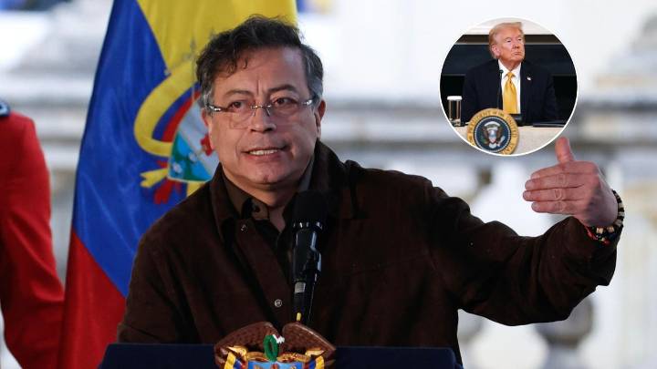Presidente Petro responde a nuevo pronunciamiento de Trump y afirma que Colombia no es guarida de "drogas"