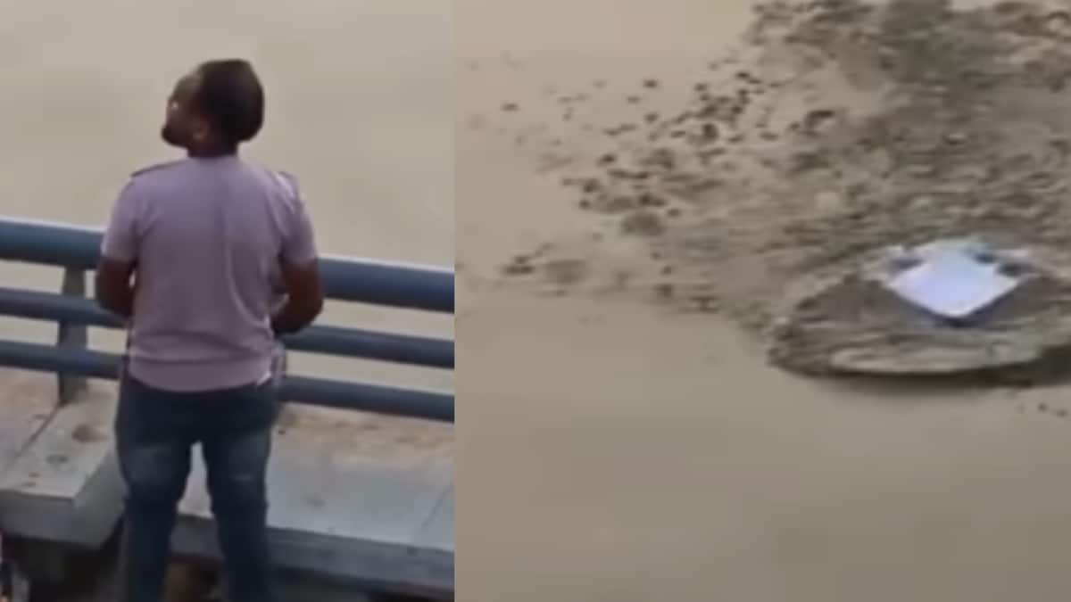 Shocking Video From Ahmedabad: Men Throw Notebooks, Garbage Into Sabarmati River. Locals Say ‘Recycle Kar Lete Bhai’