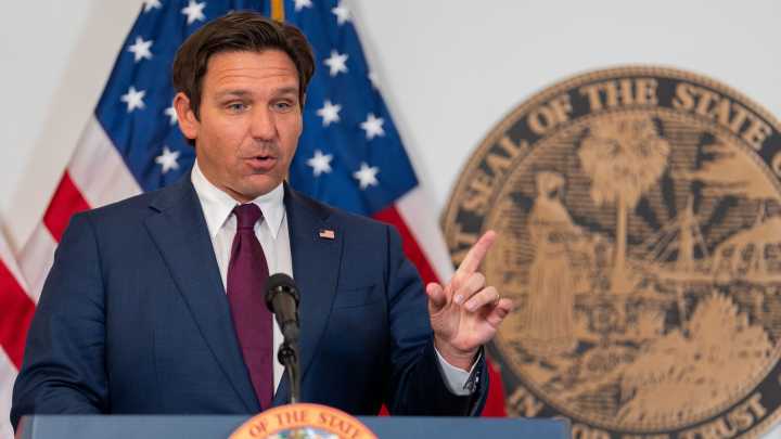 Florida House faces DeSantis over tax cut fight