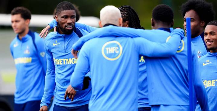 Cristian Romero and Destiny Udogie injury latest as Tottenham train ahead of Monaco trip