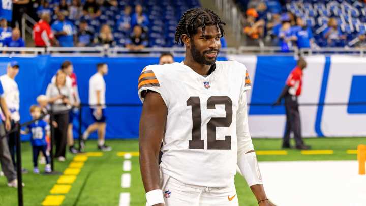 Who did Browns decide on as QB2 against Pittsburgh Steelers?