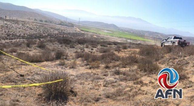 Hallan un cuerpo calcinado en Maneadero