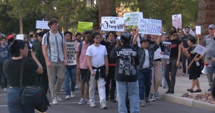 UA students protest Trump compact affecting DEI policies
