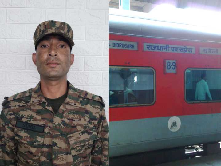 Army medic revives infant onboard Rajdhani Express:Quick CPR and calm response by Sepoy Sunil prevent tragedy as baby regains life before Rangiya station