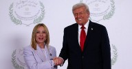 Trump Jokes with 'Beautiful' Italian Prime Minister Giorgia Meloni