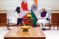 Canadian foreign minister calls on Modi