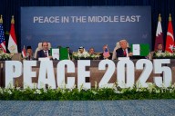 Garantes firman plan de paz para Gaza durante cumbre en Egipto