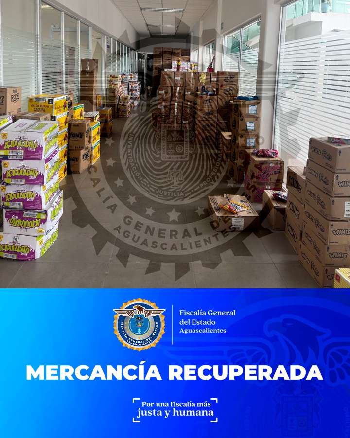 Recuperan tráiler con mercancía robada