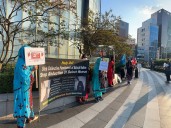 BNM holds protest in Busan against Pak military actions in Zehri