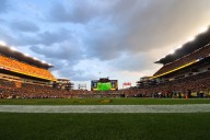 Man in critical condition after 50-foot fall from Acrisure Stadium scoreboard