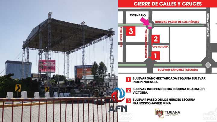 Cerrarán parcialmente vialidades por la glorieta Independencia