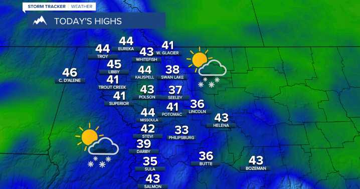 Weather Forecast: Light snow this morning