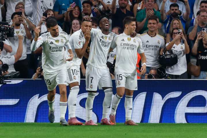 Vinicius brilló en el Bernabéu para guiar la victoria del Real Madrid contra Villarreal en LaLiga