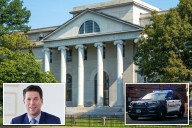 Harvard professor who was 'hunting rats' placed on leave after firing pellet gun near synagogue