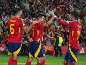 España extiende su invicto ante Georgia
