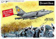 Cartoon: Danger zone