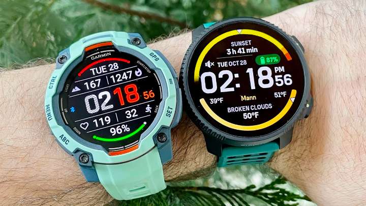 I walked 6,500 steps with the Garmin Instinct 3 vs Suunto Vertical 2