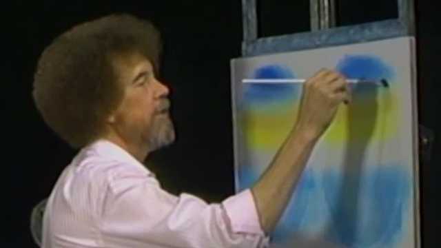 Bob Ross paintings to be auctioned for public television support