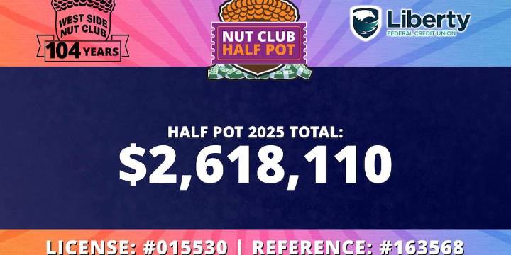 Winning WSNC 2025 Half Pot ticket announced