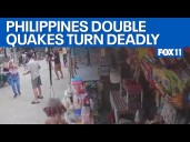 At least 7 dead in Philippines double quakes