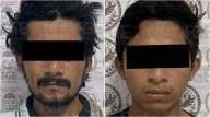 Detienen a dos hombres por extorsión y ataque armado a autolavado en Cancún