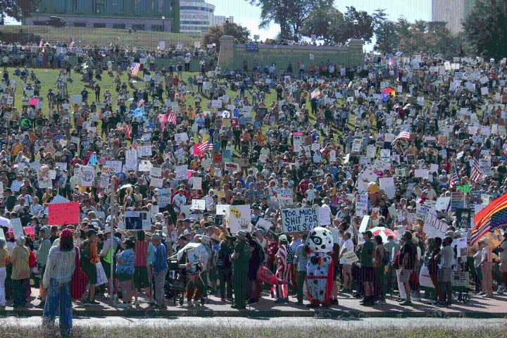 Thousands turn out for second Nashville ‘No Kings’ protest