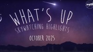 Publicó NASA la astroguía "What 's Up?" de octubre 🎦