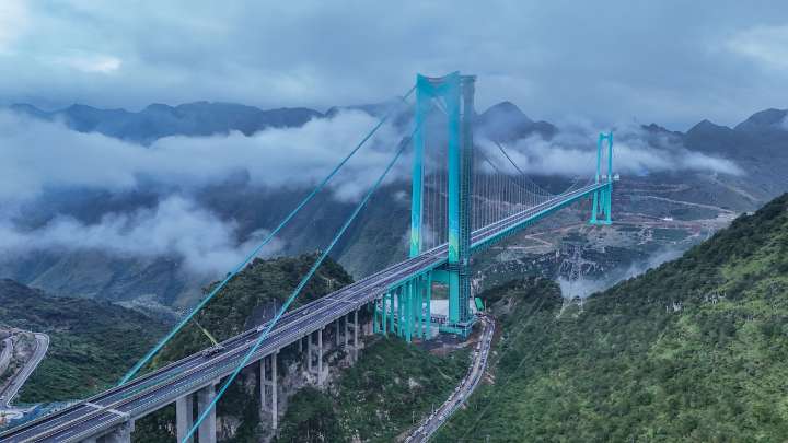 World’s tallest bridge now open; cuts travel time to minutes
