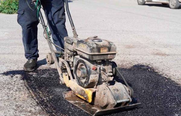 Reparan más mil 500 baches en una semana