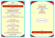 Founders Day celebration of Muslim Boys’ Orphanage alumni on Octo...