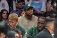 Antetokounmpo says he's 'locked in' with Bucks while noting possibility he could change his mind