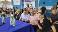 Se desarrolló un multitudinario acto en el Club Racing en el Dia de la Lealtad peronista