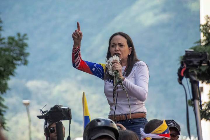 "¡Estoy en shock!", dice Machado tras anuncio del Nobel de la Paz