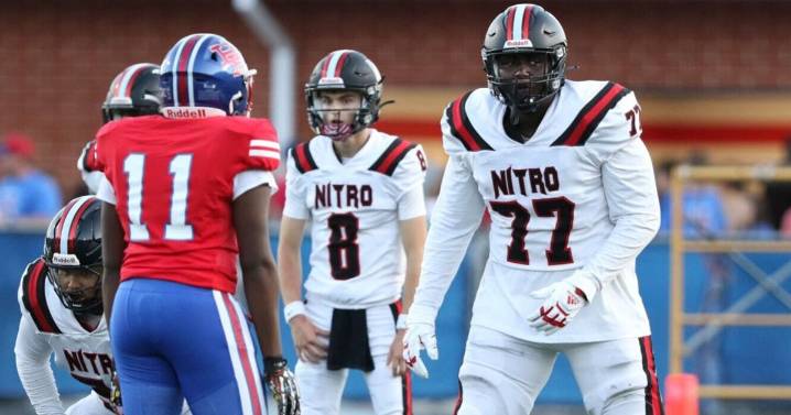 Prep football: Lineman Da'Ron Parks protects the blind side for Nitro