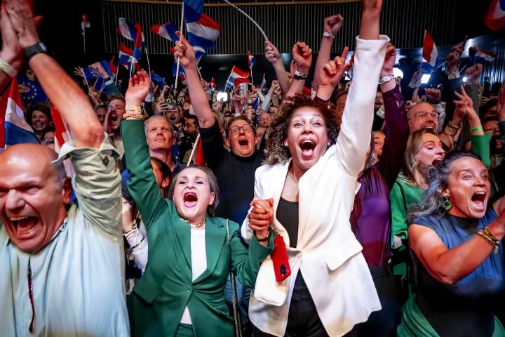 Los neerlandeses ponen un dique de urnas a la marea xenófoba: “Se acabó la política del odio”