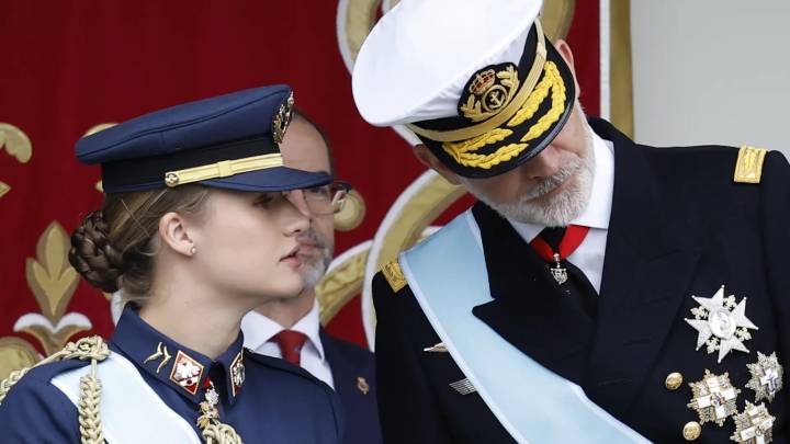 El detalle desapercibido del 'look' militar de Leonor en el Día de la Hispanidad que ha llevado año tras año