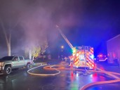 Fire Departments Respond To House Explosion In Hibbing