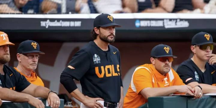 Tony Vitello leaving Tennessee to manage San Francisco Giants, UT sources say