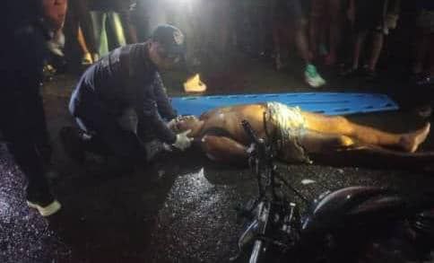 Tragedia en Tucacas: Sexagenario pierde la vida en brutal choque de motos